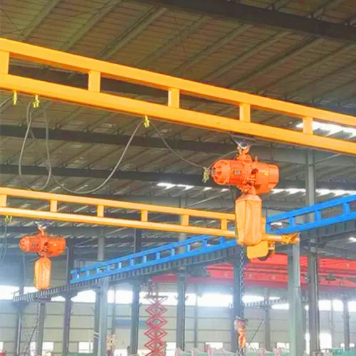 钢性悬挂式起重机施工安装