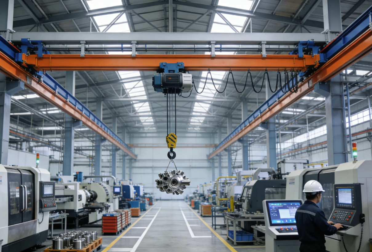“工业积木”赋能智造：KBK刚性起重机如何炼成安徽“精密关节”?