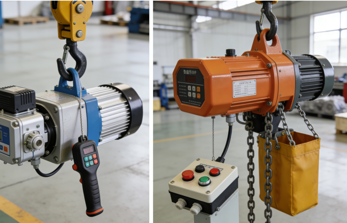 车间主任必看：智能提升机与普通环链葫芦的 5 大本质区别