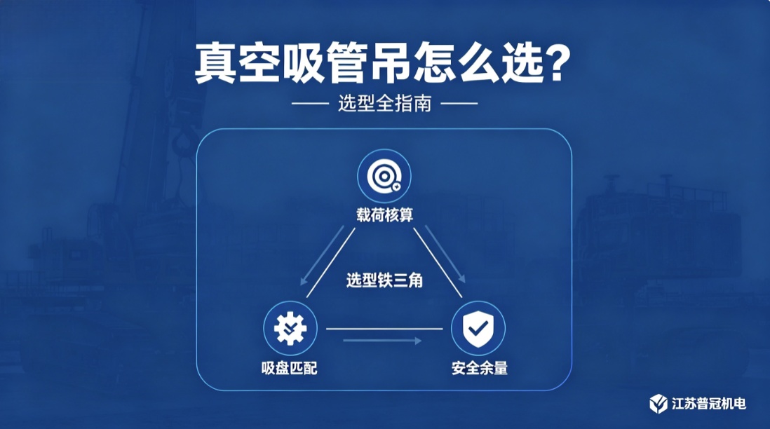 江苏普冠真空吸吊机选型指南 江苏普冠真空吸吊机选型指南
