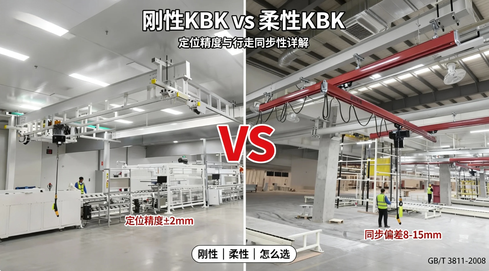 柔性KBK和刚性KBK，到底哪个定位更准？咱们从行走同步性说起