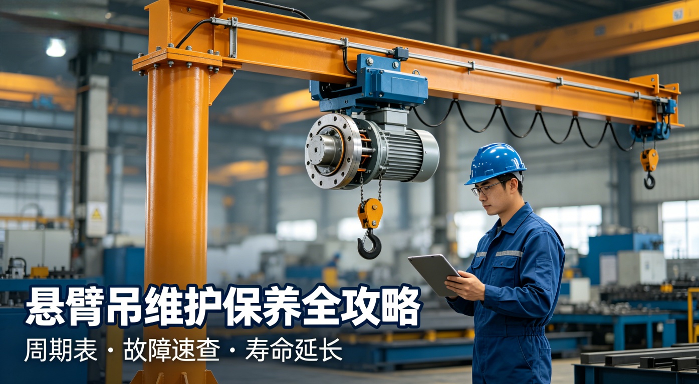 悬臂吊维护保养全攻略：周期表、故障速查手册与寿命延长技巧