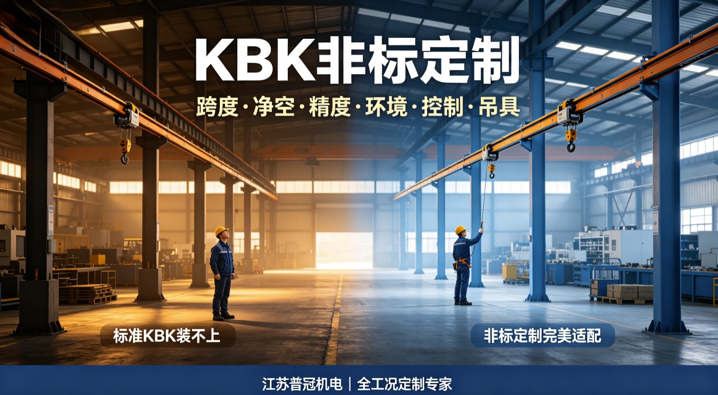 KBK起重机非标定制：特殊工况怎么解决？