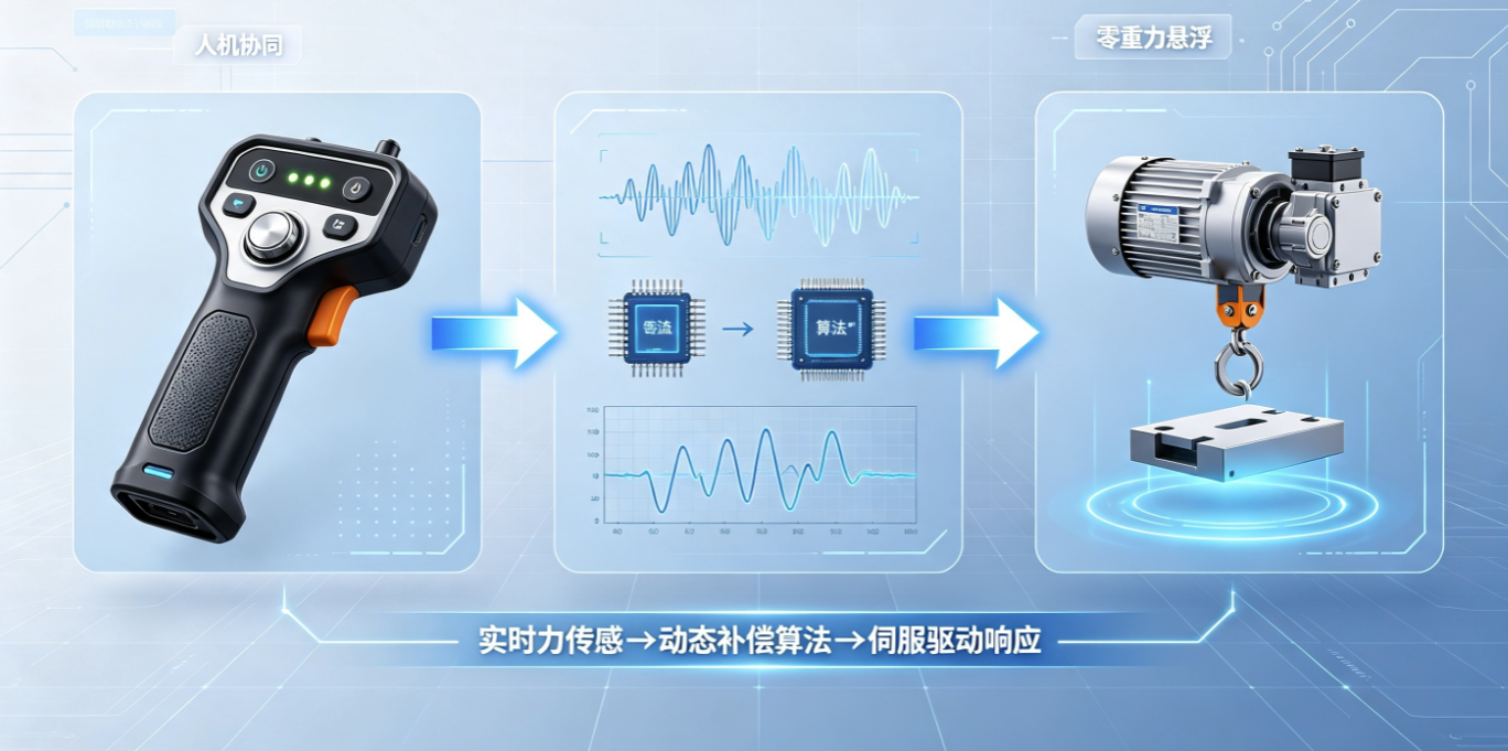 智能提升机力传感与伺服补偿实时工作原理示意图.png