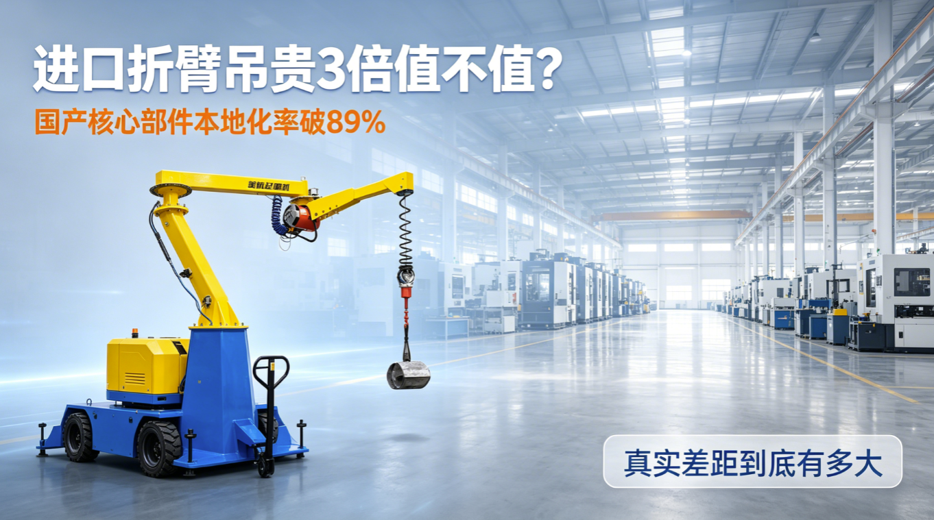 进口折臂吊价格 3 倍于国产,本地化率破 89%,对比实测数据直观呈现.png