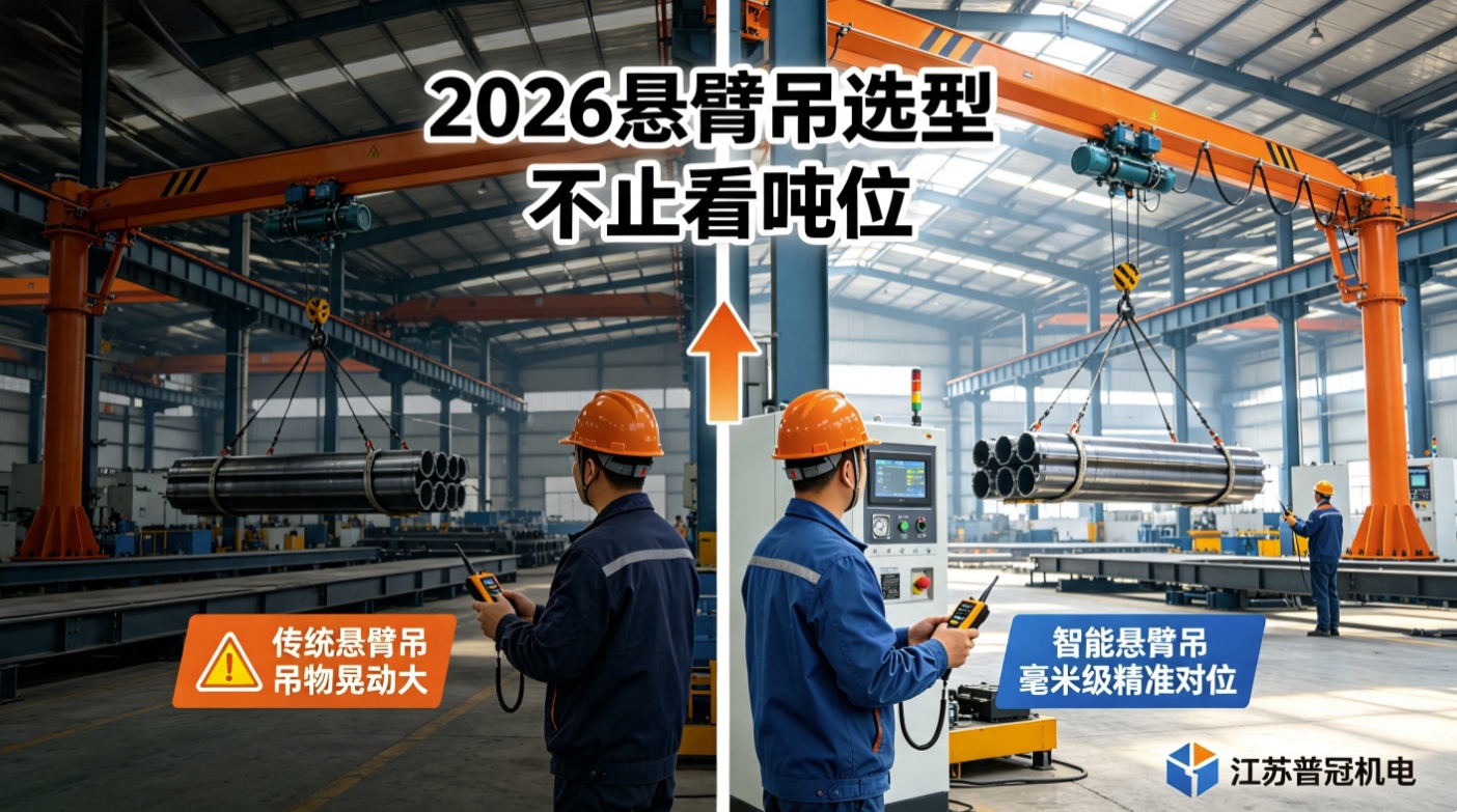 2026年悬臂吊选型风向标：除了看吨位，这3个智能化参数才是关键