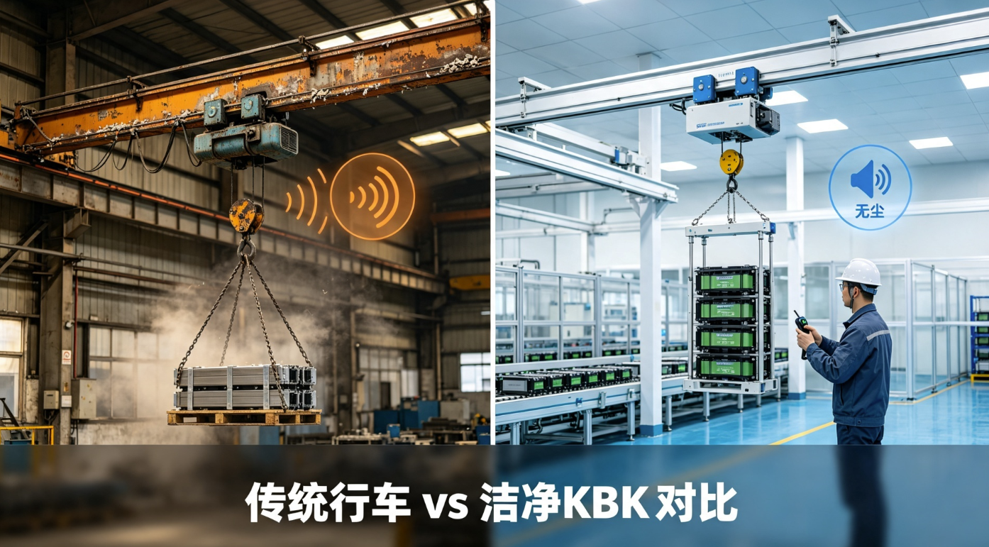 传统行车与洁净 KBK 轨道系统对比图.png