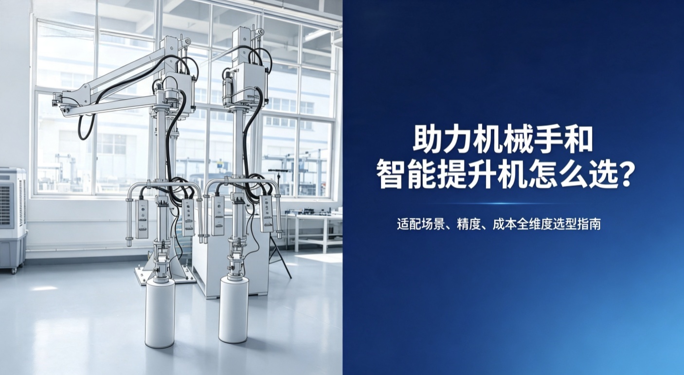 助力机械手和智能提升机怎么选？适配场景与选型区别详解