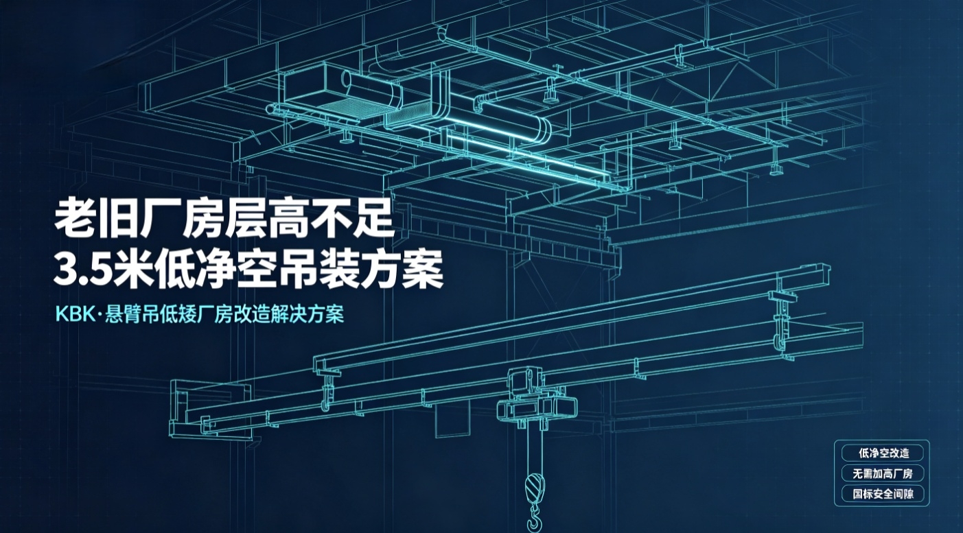 老旧厂房 3.5 米低净空 KBK 悬臂吊方案.jpeg