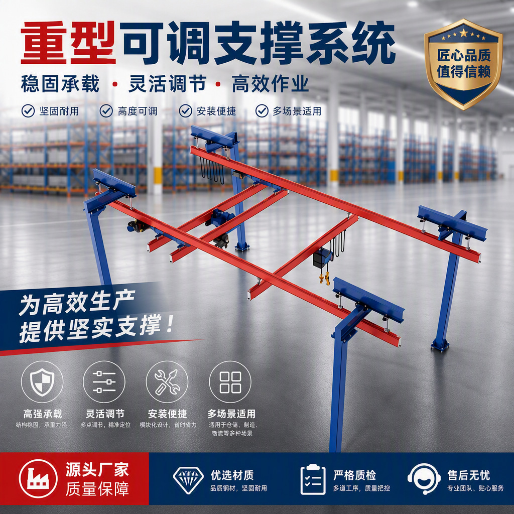 组合式无横梁式铝合金起重机_LAN